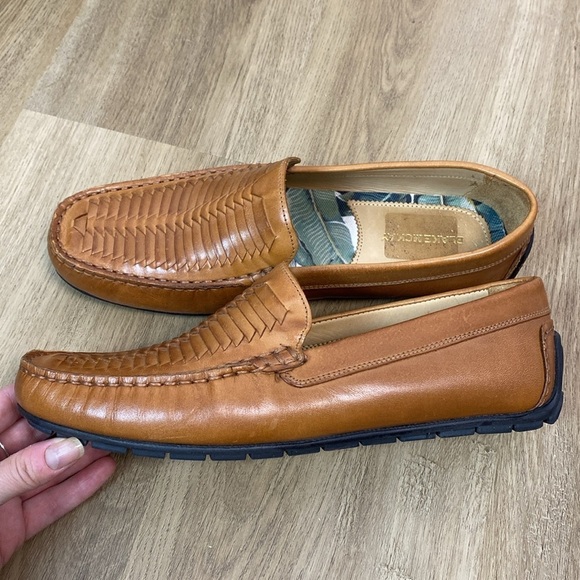 Blake Mckay Quinton Woven Driver Leather Slip on loafers size 8 main image 12